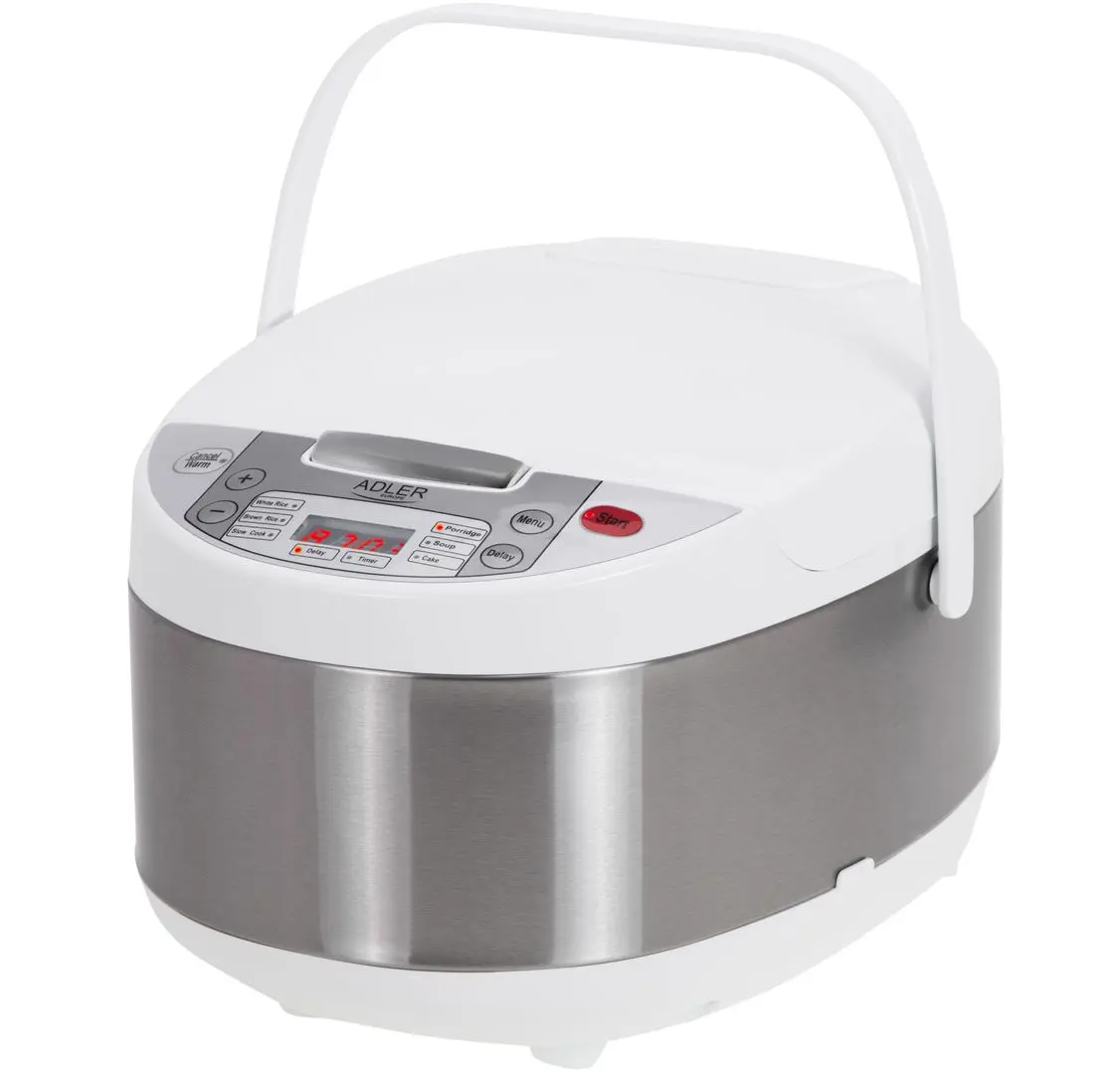 Multicooker Adler AD 6420 (White/Inox)