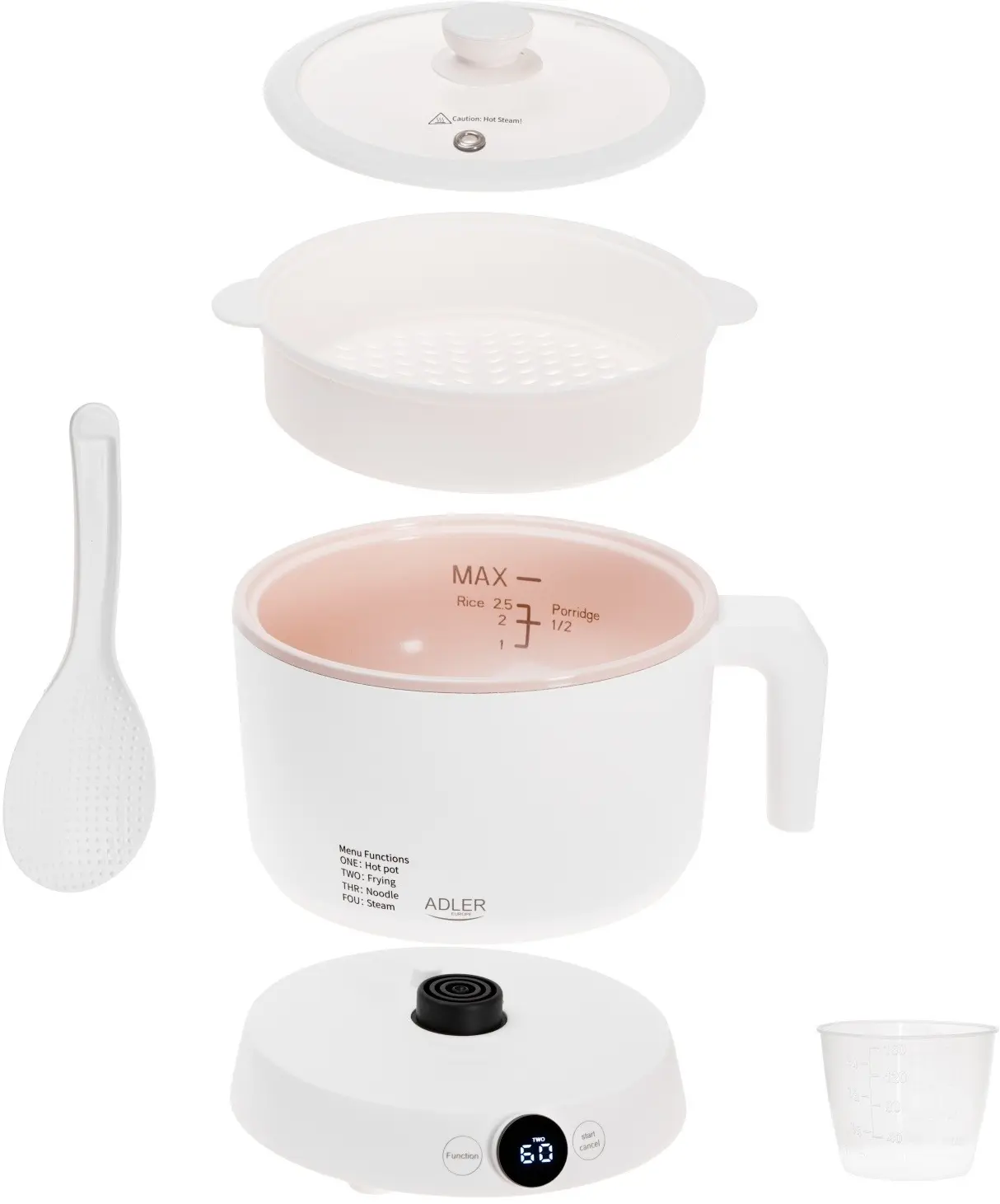 Multicooker Adler AD 6422 (White) - 3