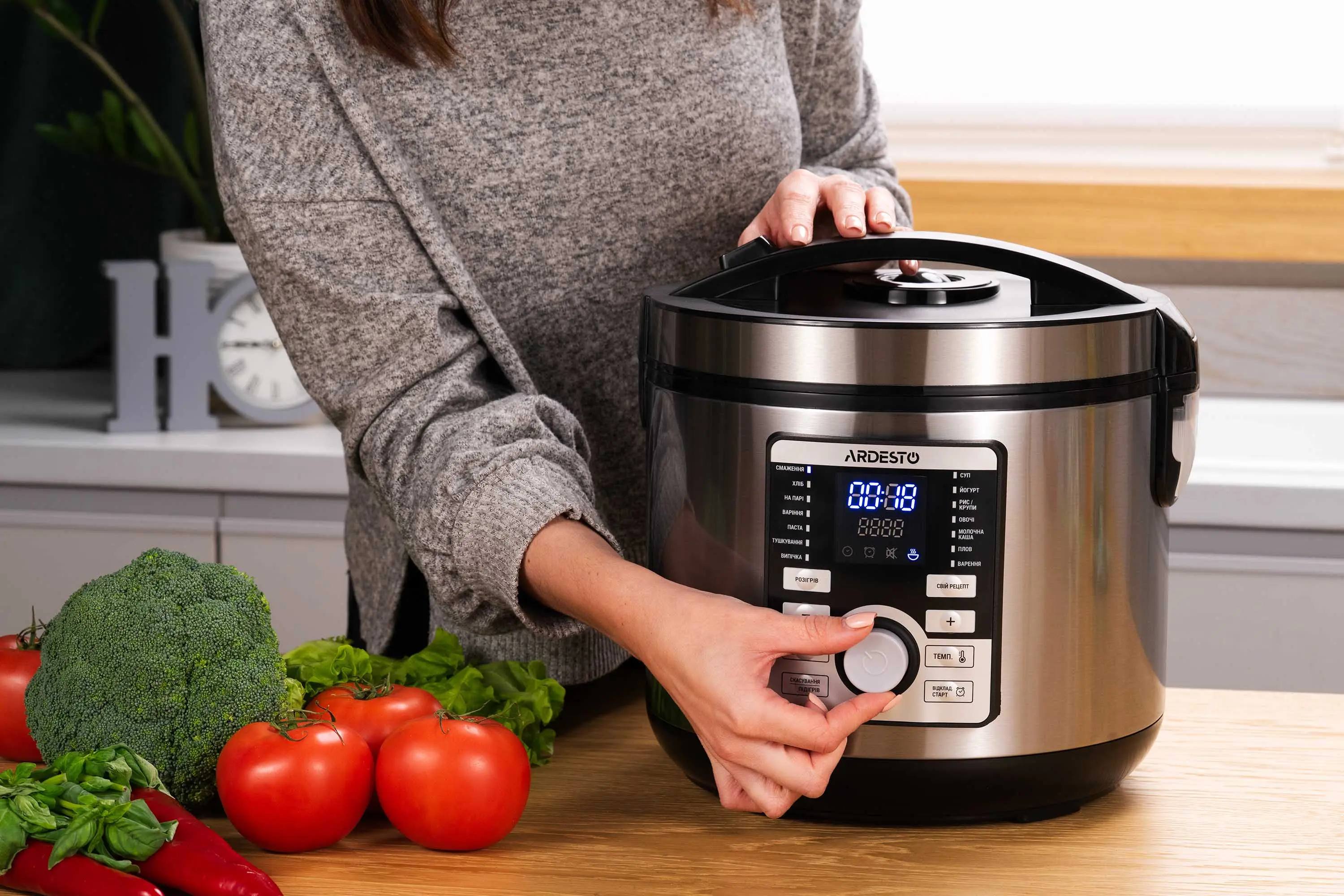 Multicooker Ardesto MC-P17 (Silver)