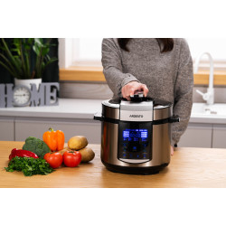 Multicooker-oala Ardesto MPC-P225 (Inox/Black) Thumb