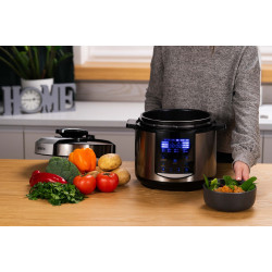 Multicooker-oala Ardesto MPC-P225 (Inox/Black) Thumb