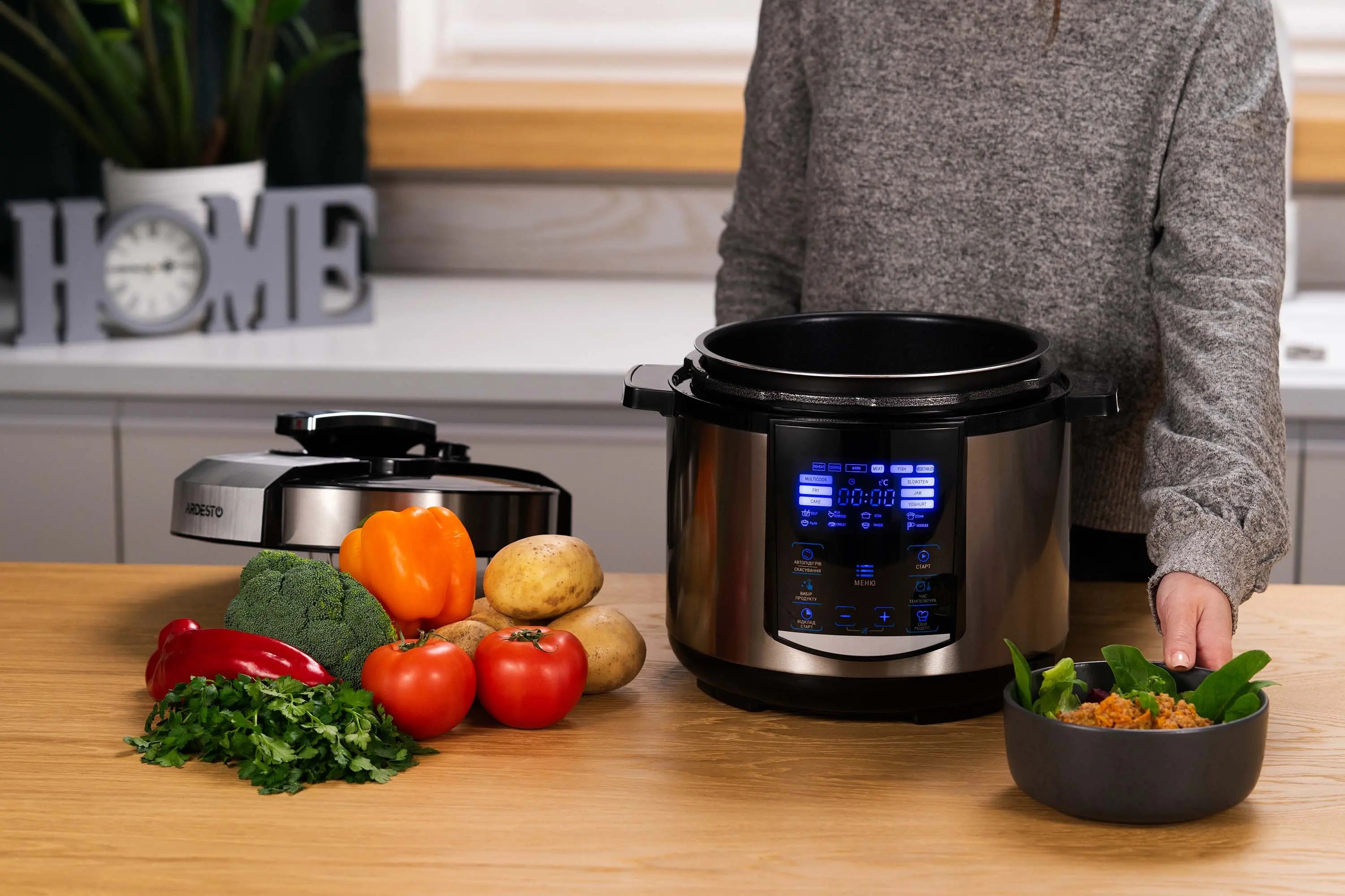 Multicooker-oala Ardesto MPC-P225 (Inox/Black) - 5