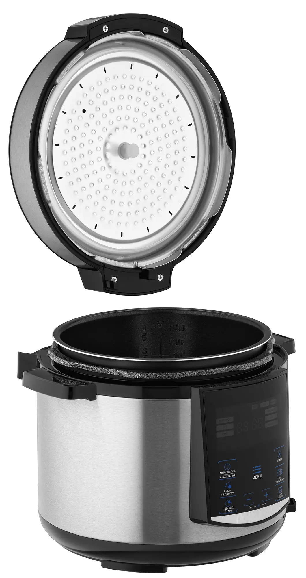 Multicooker-oala Ardesto MPC-P225 (Inox/Black) - 20