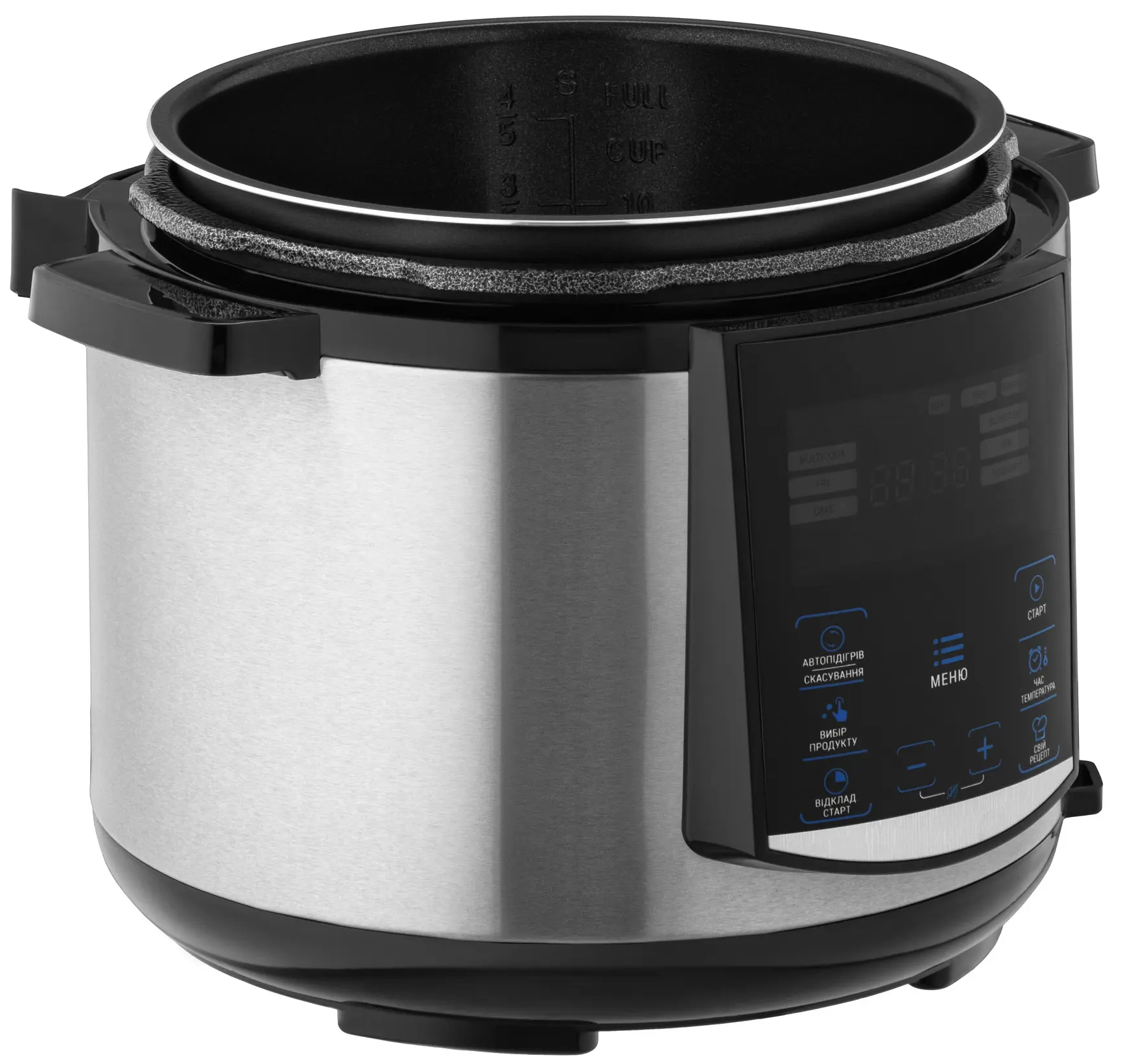 Multicooker-oala Ardesto MPC-P225 (Inox/Black) - 14