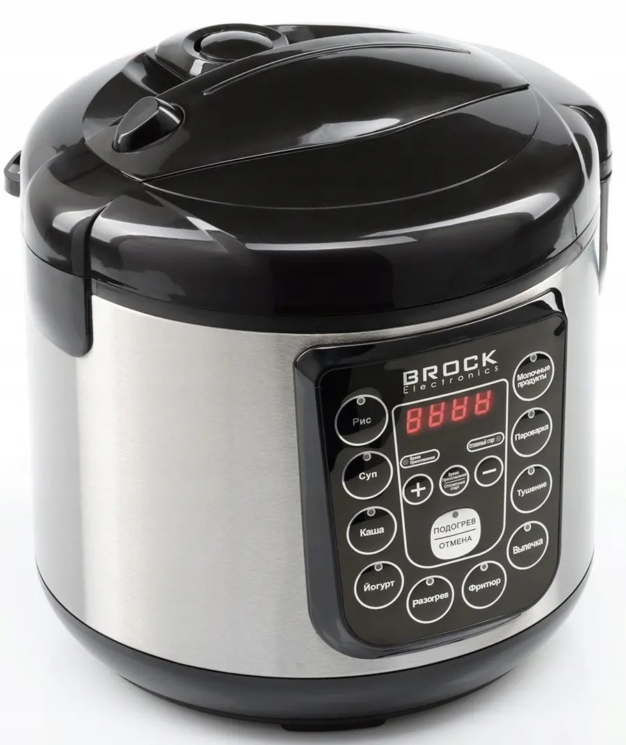 Мультиварка Brock MC 1005 (Black/Silver) - 2