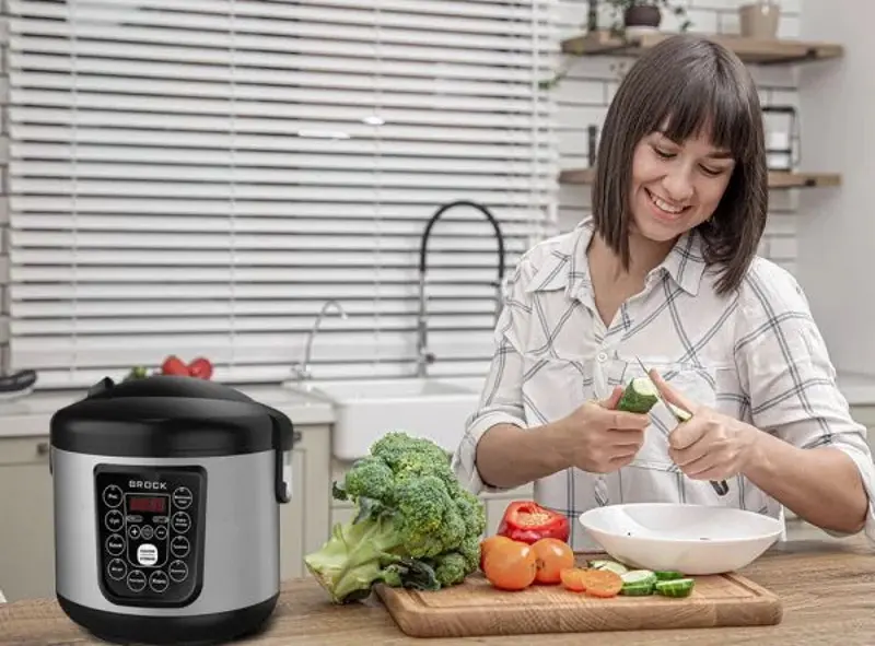 Мультиварка Brock MC 1005 (Black/Silver) - 3
