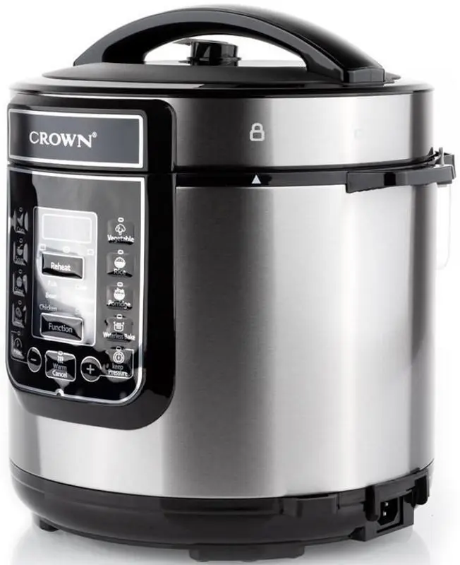 Multicooker Crown CPC-60SS (Black/Inox) - 2