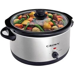 Slow cooker Crown SLC-7L (Black/Inox) Thumb