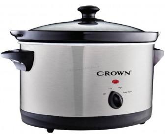 Multicooker Crown SLC-7L (Black/Inox)