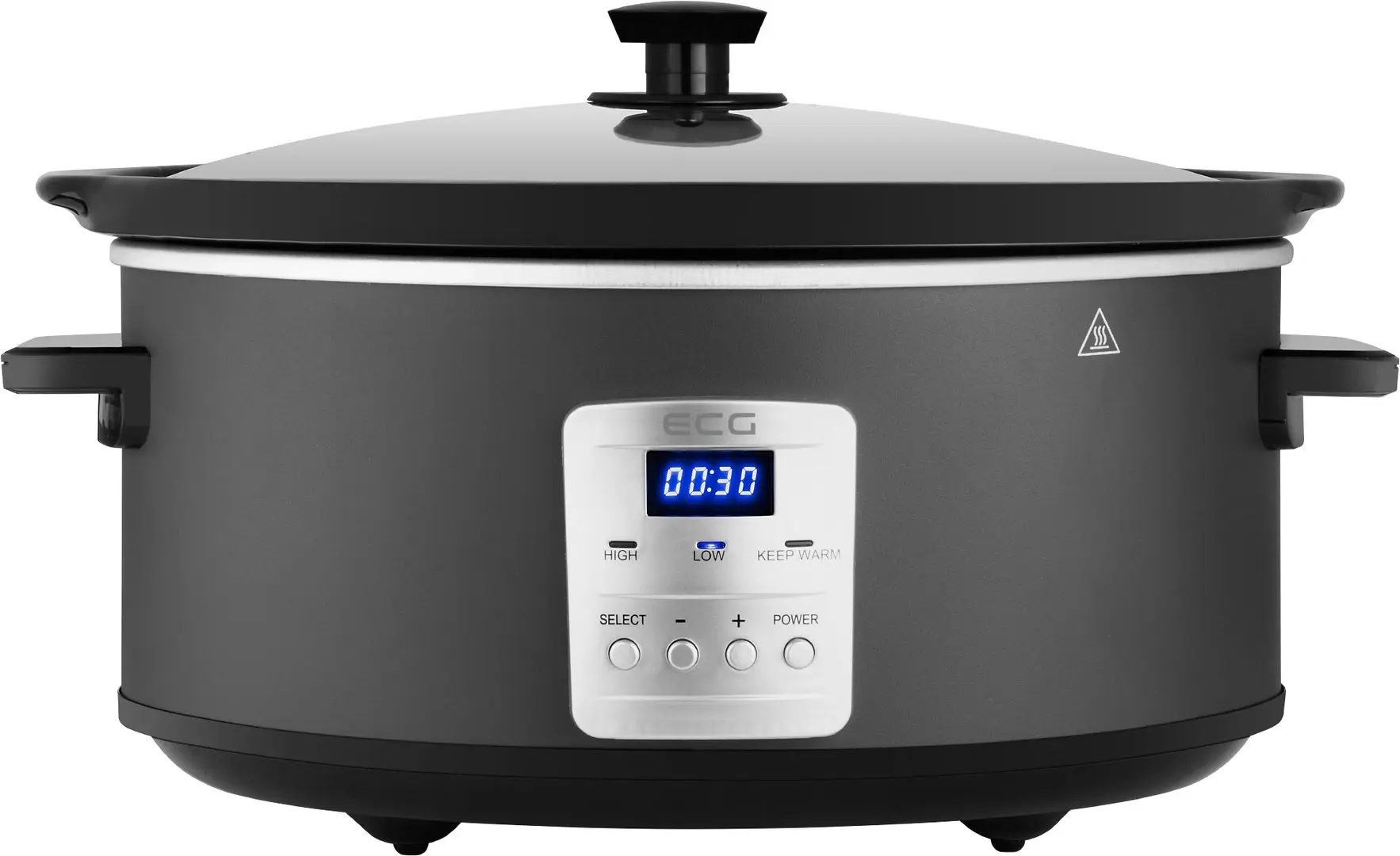 Медленноварка ECG PH 6530 Slow Master (Black/Silver) - 13