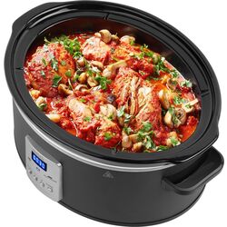 Медленноварка ECG PH 6530 Slow Master (Black/Silver) Thumb