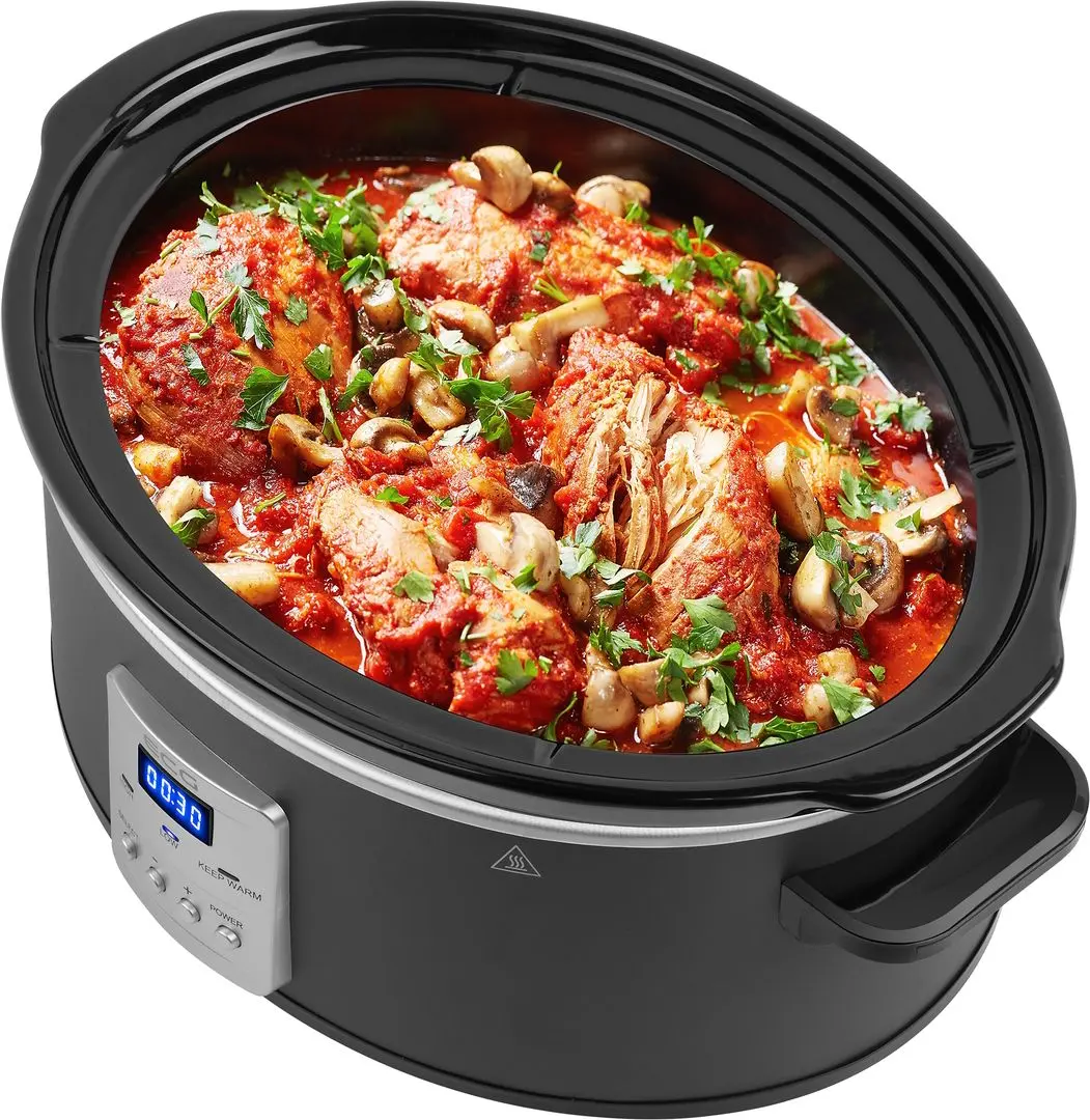 Медленноварка ECG PH 6530 Slow Master (Black/Silver) - 4