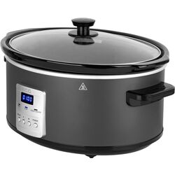 Медленноварка ECG PH 6530 Slow Master (Black/Silver) Thumb