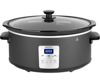 Slow cooker ECG PH 6530 Slow Master (Black/Silver)