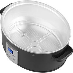 Медленноварка ECG PH 6530 Slow Master (Black/Silver) Thumb