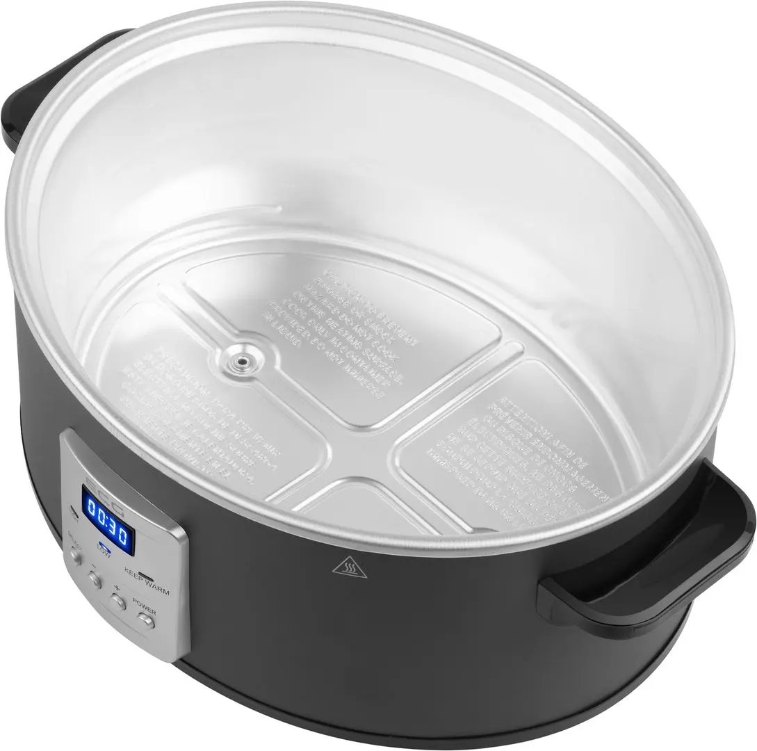 Медленноварка ECG PH 6530 Slow Master (Black/Silver) - 9