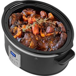 Медленноварка ECG PH 6530 Slow Master (Black/Silver) Thumb