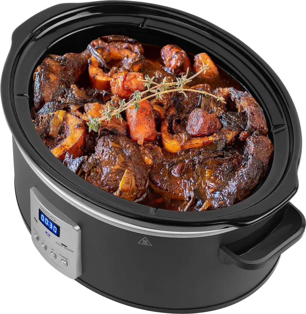 Медленноварка ECG PH 6530 Slow Master (Black/Silver) - 7