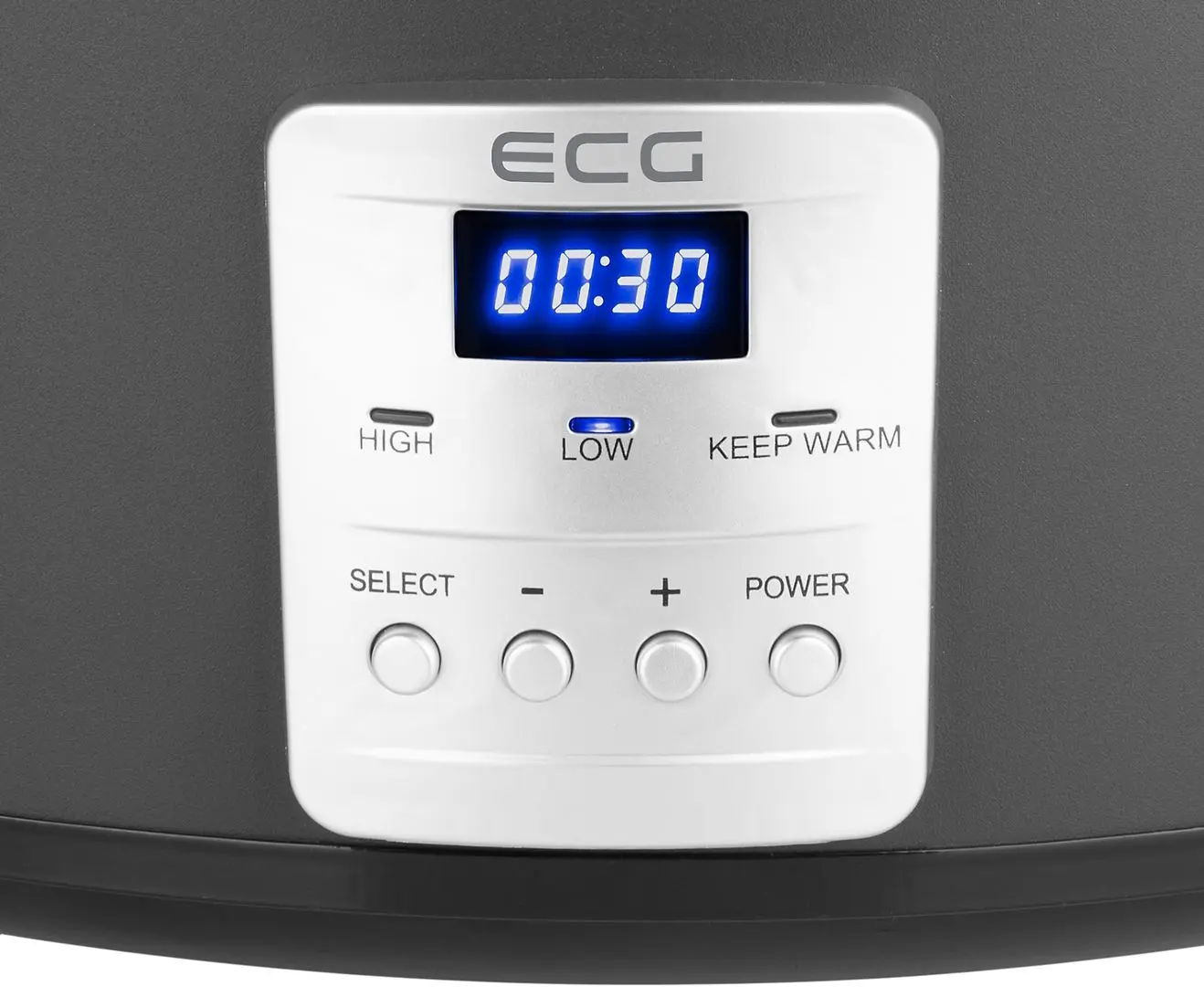 Медленноварка ECG PH 6530 Slow Master (Black/Silver) - 5