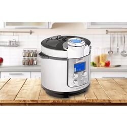 Multicooker ECG MHT 1661 Pressione Nuovo (Black/Inox) Thumb