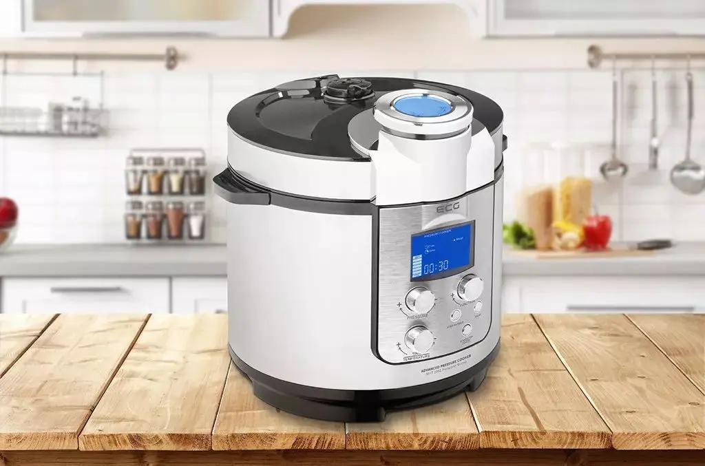 Multicooker ECG MHT 1661 Pressione Nuovo (Black/Inox)