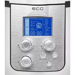 Multicooker ECG MHT 1661 Pressione Nuovo (Black/Inox) Thumb