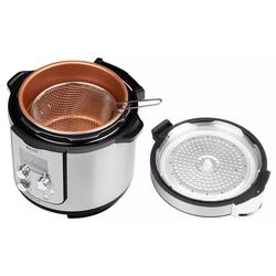 Multicooker ECG MHT 1661 Pressione Nuovo (Black/Inox) Thumb