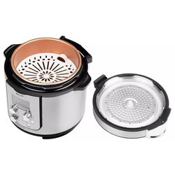 Multicooker ECG MHT 1661 Pressione Nuovo (Black/Inox) Thumb