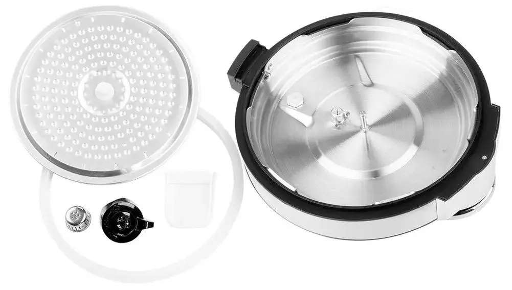 Multicooker ECG MHT 1661 Pressione Nuovo (Black/Inox)