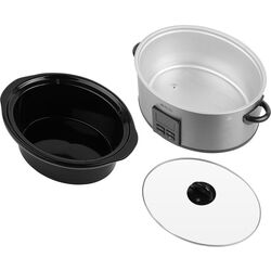 Slow cooker ECG PH 5510 Slow Rider (Inox/Black) Thumb