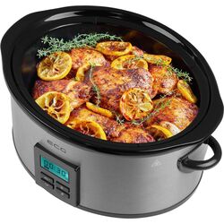 Slow cooker ECG PH 5510 Slow Rider (Inox/Black) Thumb