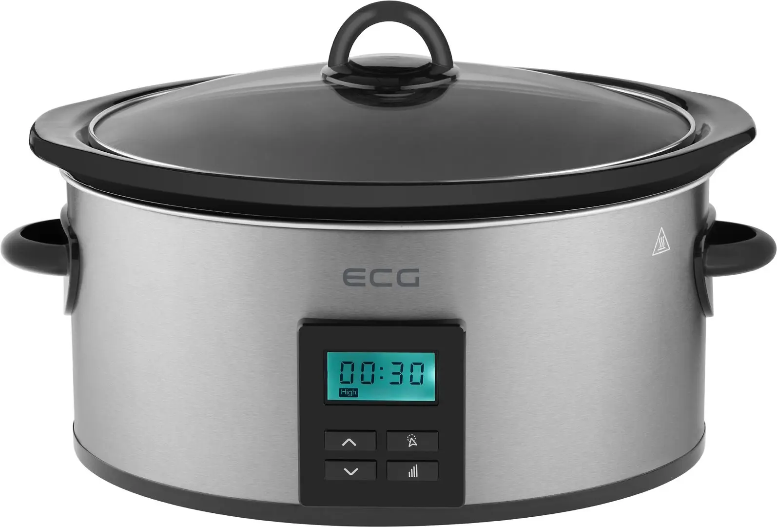 Slow cooker ECG PH 5510 Slow Rider (Inox/Black)