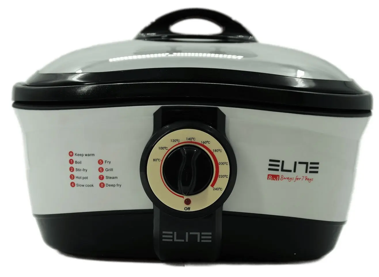 Мультиварка Elite MC-8 (White/Black) - 2
