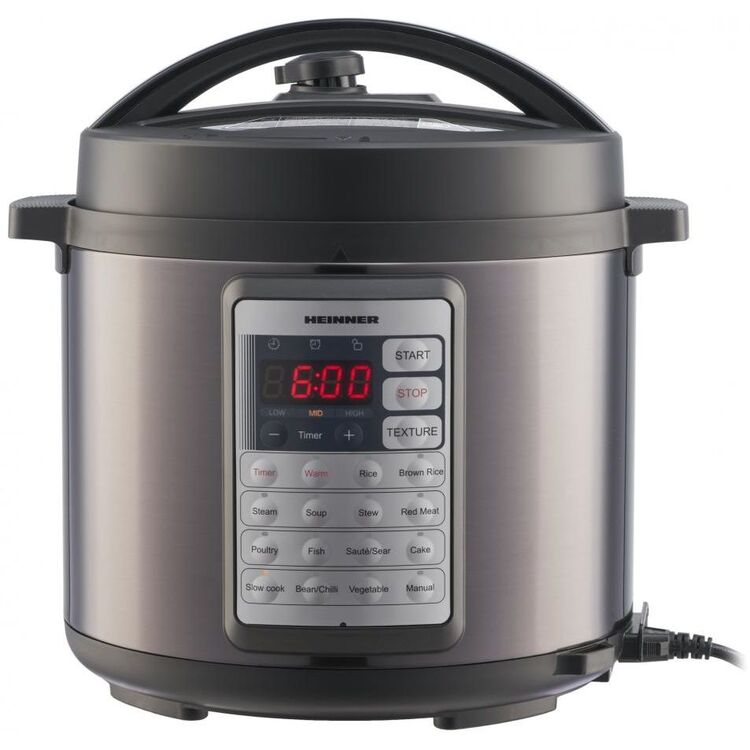 Мультиварка Heinner HPCK-38BK (Inox/Black) купить в Кишиневе, Молдове ...