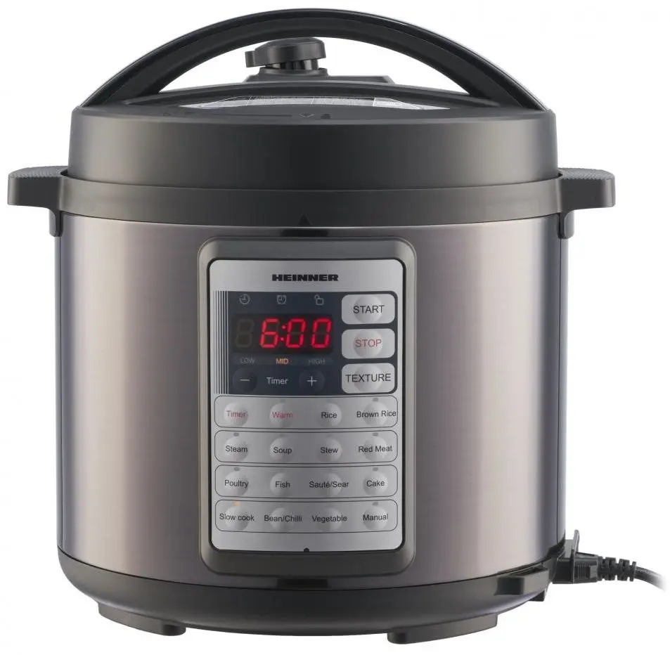 Мультиварка Heinner HPCK-38BK (Inox/Black)