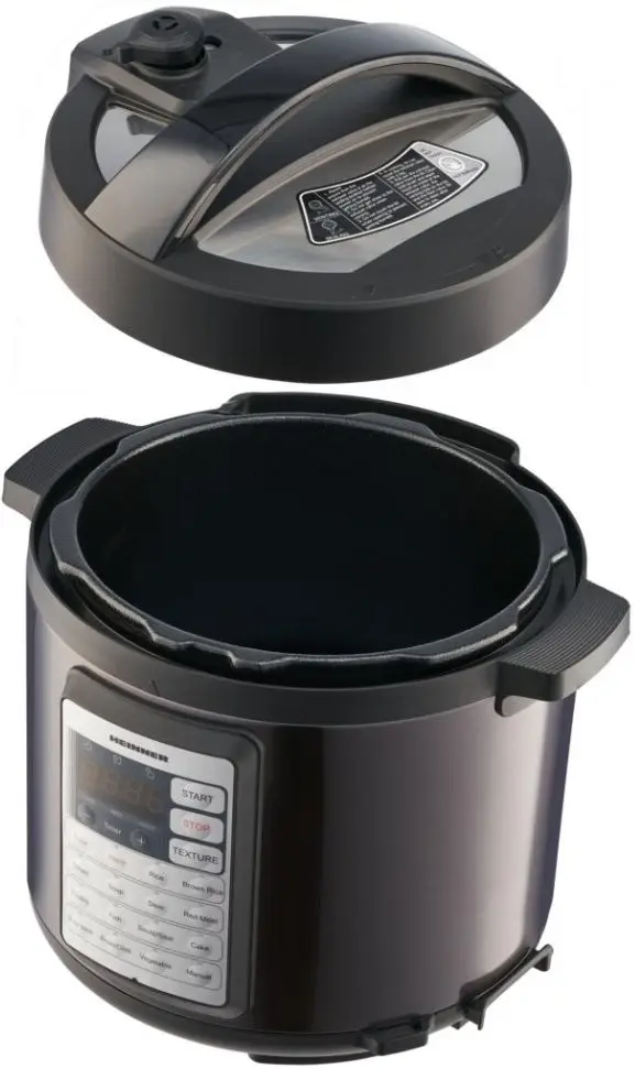 Мультиварка Heinner HPCK38BK (Inox/Black)