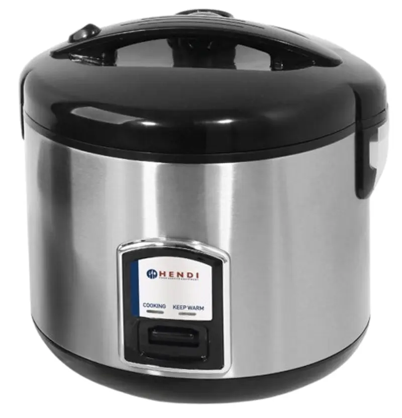 Fierbator de orez Hendi 240410 (Inox/Black)