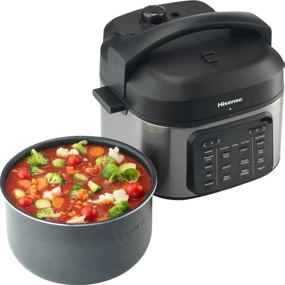 Multicooker-oala Hisense HMC6SBK (Inox/Black)