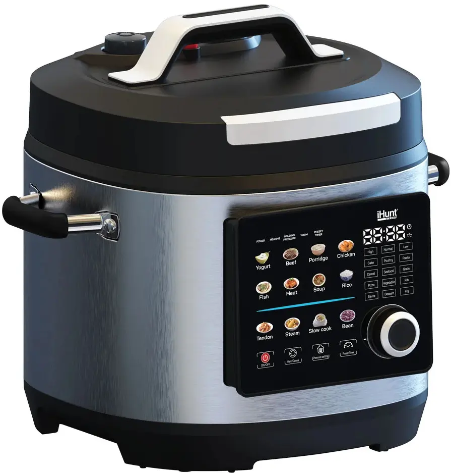 Мультиварка-скороварка iHunt Bro Multicooker 8L Ultra (Silver/Black)