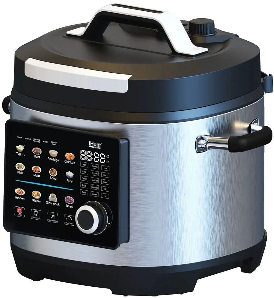 Мультиварка-скороварка iHunt Bro Multicooker 8L Ultra (Silver/Black)