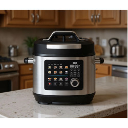 Мультиварка-скороварка iHunt Bro Multicooker 8L Ultra (Silver/Black) Thumb