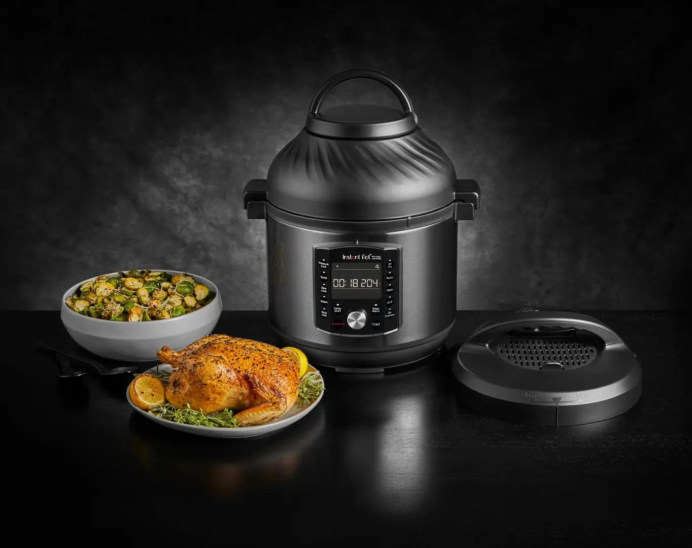 Multicooker Instant Pot Pro Crisp 8 (Black)