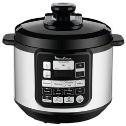 Multicooker-oala sub presiune Moulinex Initial Pressure CE620D34 (Inox/Black)