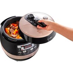 Мультиварка-скороварка Moulinex QuickChef CE430A34 (Black/Brown) Thumb