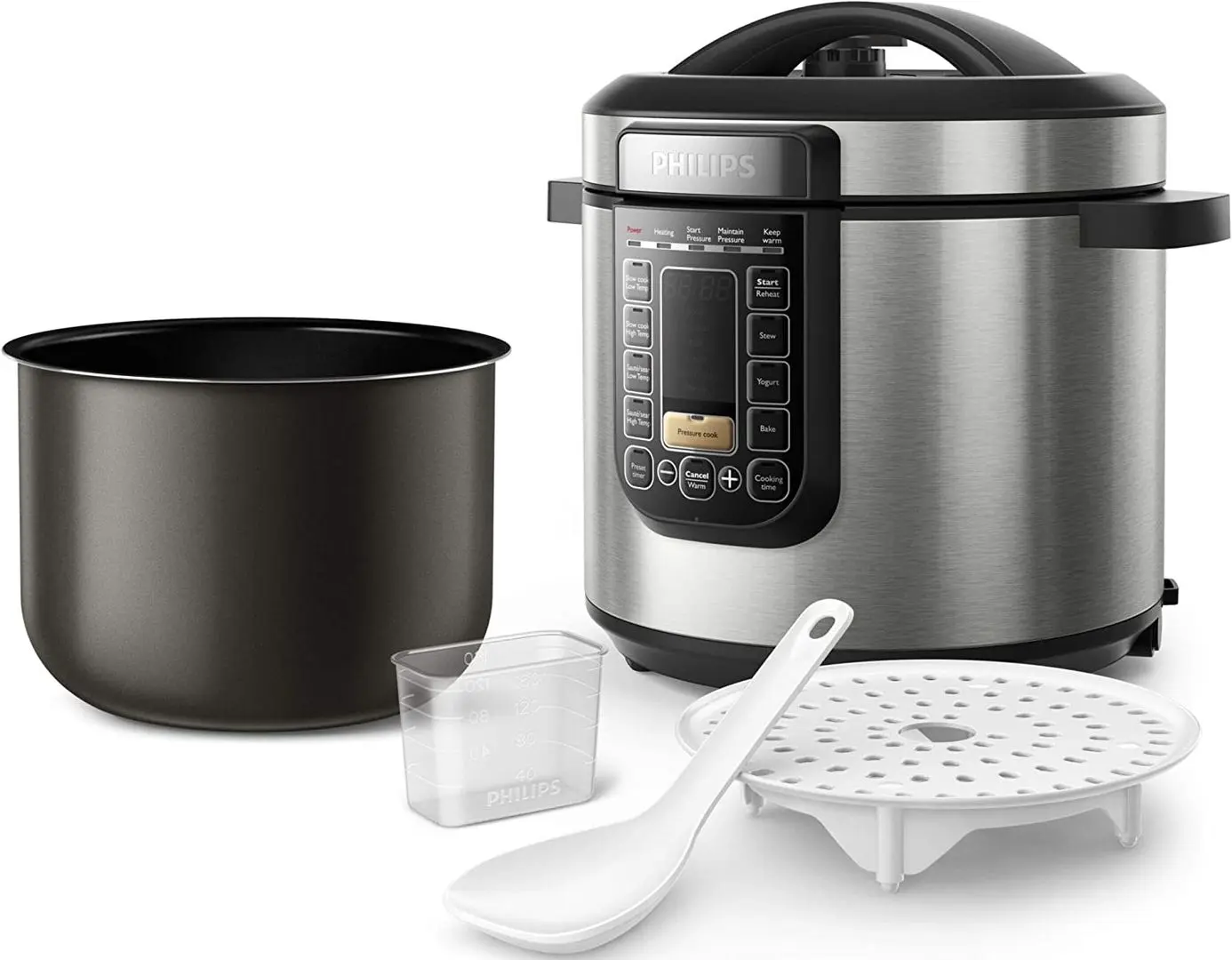 Мультиварка Philips HD2237/40 (Inox/Black) - 3