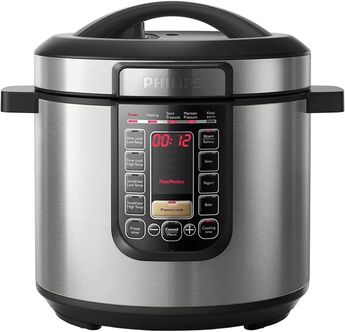 Мультиварка Philips HD2237/40 (Inox/Black)