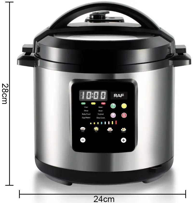 Мультиварка RAF R.172 (Inox/Black) - 5