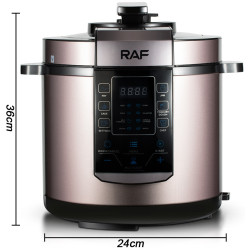 Multicooker-oala sub presiune RAF R.171 (Rose Gold/Black) Thumb