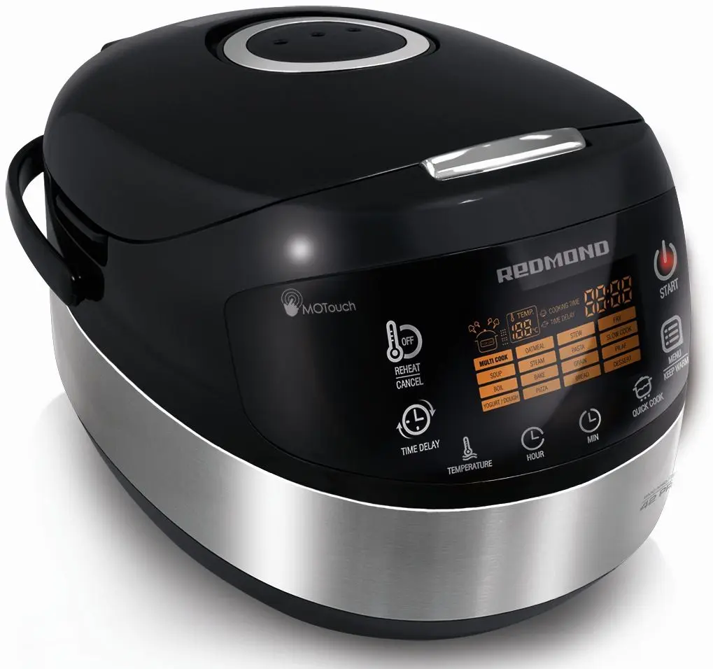 Мультиварка Redmond RMC-M90E (Black/Silver) - 2