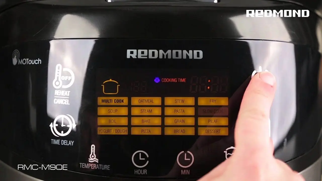 Мультиварка Redmond RMC-M90E (Black/Silver) - 3